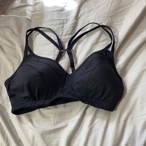 Black Sports Bra